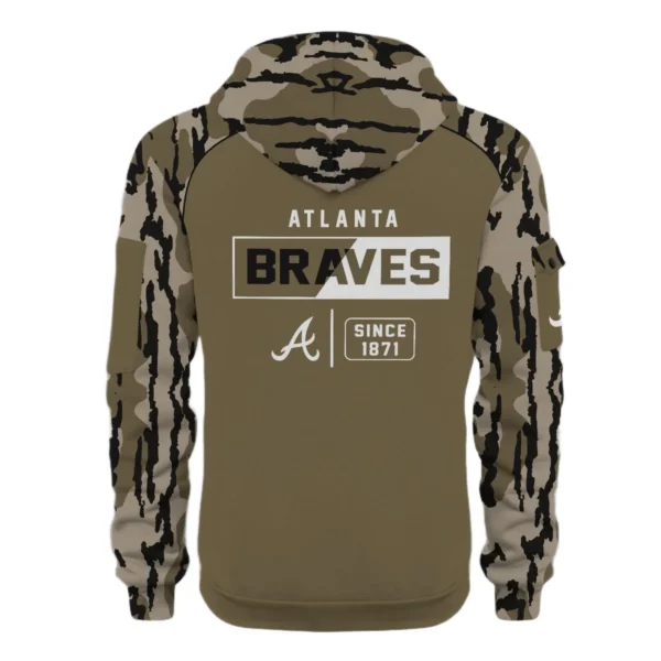Atlanta Braves Half Zip Hoodie Personalize Name 2027 New Limited