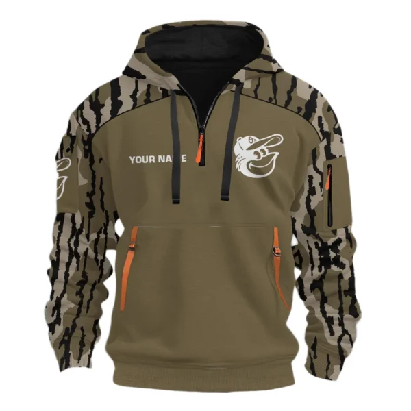 Baltimore Orioles Half Zip Hoodie Personalize Name 2027 New Limited