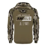 Los Angeles Angels Half Zip Hoodie Personalize Name 2027 New Limited