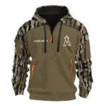 Los Angeles Angels Half Zip Hoodie Personalize Name 2027 New Limited