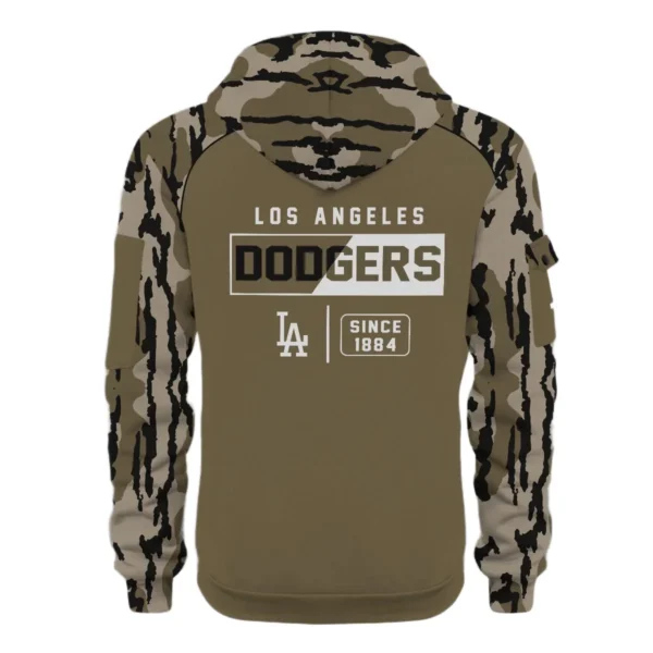 Los Angeles Dodgers Half Zip Hoodie Personalize Name 2027 New Limited