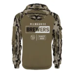 Milwaukee Brewers Half Zip Hoodie Personalize Name 2027 New Limited