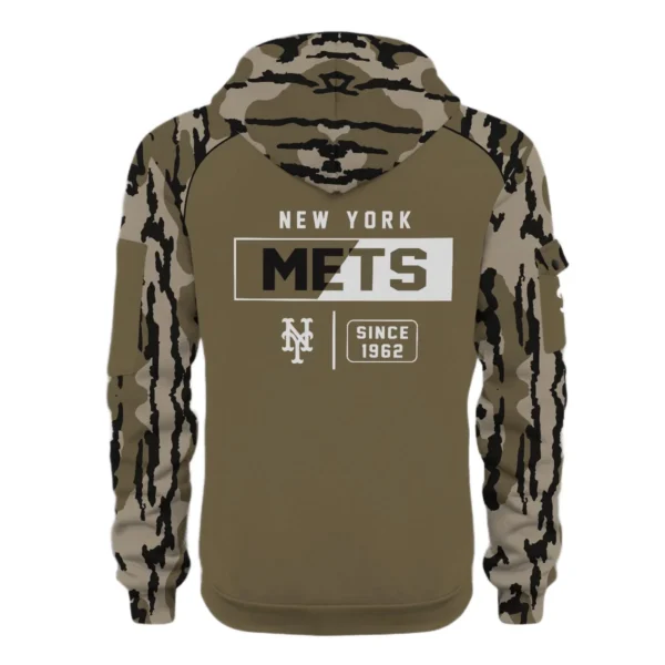 New York Mets Half Zip Hoodie Personalize Name 2027 New Limited