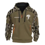 Philadelphia Phillies Half Zip Hoodie Personalize Name 2027 New Limited