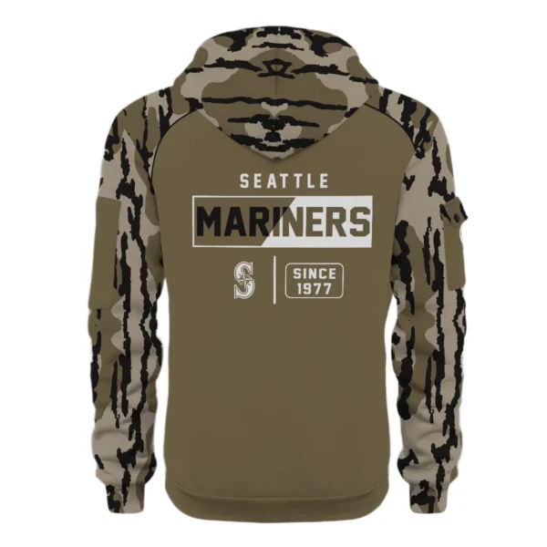 Seattle Mariners Half Zip Hoodie Personalize Name 2027 New Limited