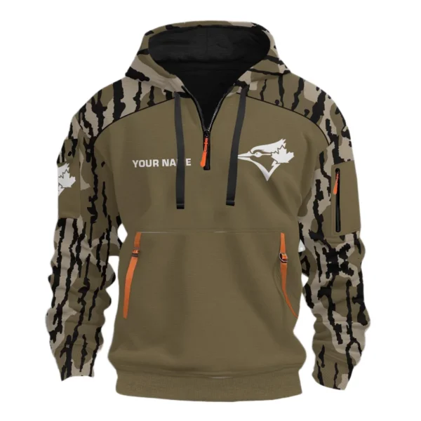Toronto Blue Jays Half Zip Hoodie Personalize Name 2027 New Limited