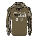 Philadelphia 76ers Half Zip Hoodie Personalize 2027 Limited