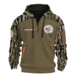 Atlanta Hawks Half Zip Hoodie Personalize 2027 Limited