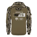 Brooklyn Nets Half Zip Hoodie Personalize 2027 Limited