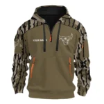 Chicago Bulls Half Zip Hoodie Personalize 2027 Limited