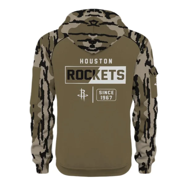 Houston Rockets Half Zip Hoodie Personalize 2027 Limited