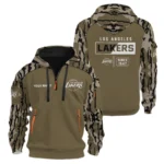 Los Angeles Lakers Half Zip Hoodie Personalize 2027 Limited