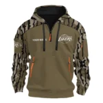 Los Angeles Lakers Half Zip Hoodie Personalize 2027 Limited