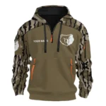 Memphis Grizzlies Half Zip Hoodie Personalize 2027 Limited