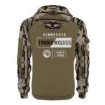Minnesota Timberwolves Half Zip Hoodie Personalize 2027 Limited