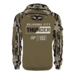 Oklahoma City Thunder Half Zip Hoodie Personalize 2027 Limited