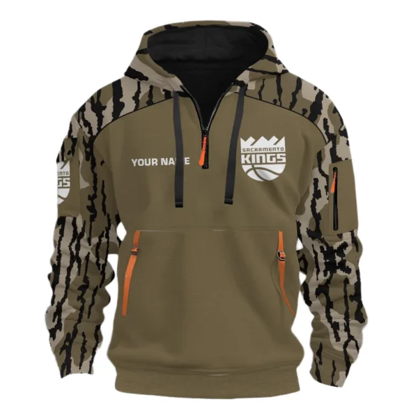 Sacramento Kings Half Zip Hoodie Personalize 2027 Limited