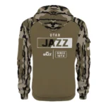 Utah Jazz Half Zip Hoodie Personalize 2027 Limited