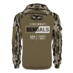 Cincinnati Bengals Half Zip Hoodie Customize Your Name