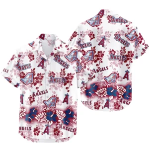 Los Angeles Angels Hawaiian Shirt Limited Premium Material Options