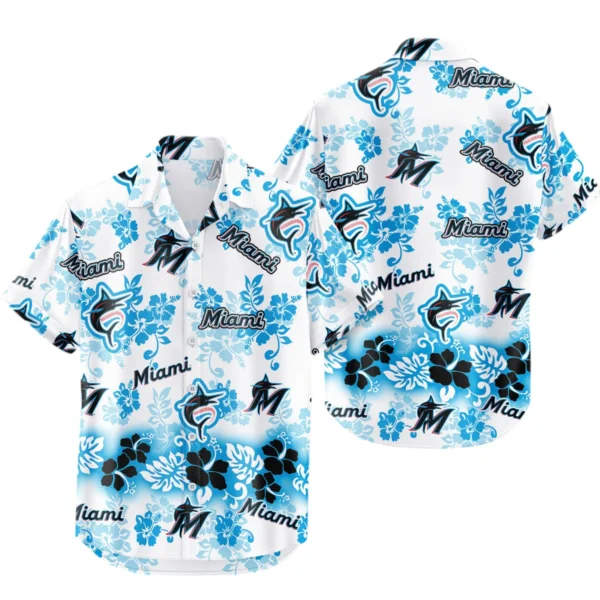 Miami Marlins 3D Hawaiian Shirt Limited Premium Material Options