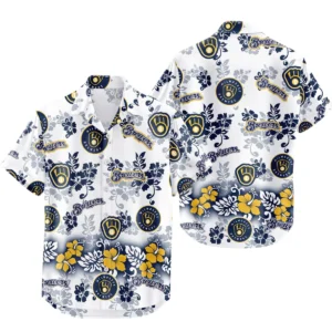 Milwaukee Brewers Hawaiian Shirt Limited Premium Material Options