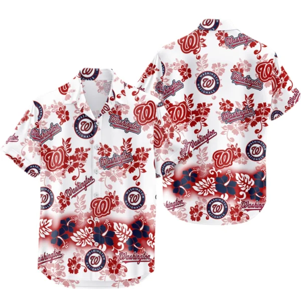 Washington Nationals Hawaiian Shirt Limited Premium Material Options