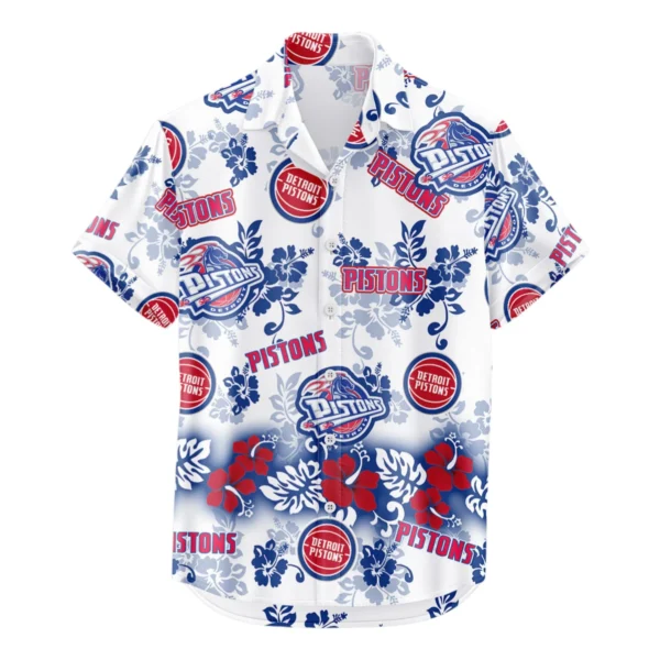 Detroit Pistons Hawaiian Shirt New Limited Premium Material Options Edition Premium