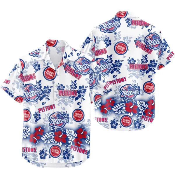 Detroit Pistons Hawaiian Shirt New Limited Premium Material Options Edition Premium