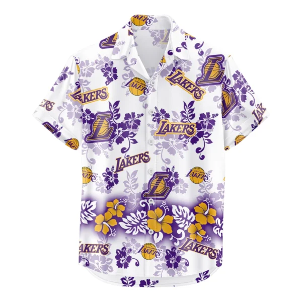 Los Angeles Lakers Hawaiian Shirt New Limited Premium Material Options Edition Premium