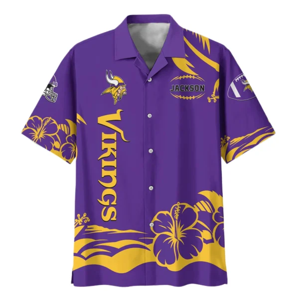 Minnesota Vikings Hawaiian Shirt 2026 Limited Custom Name