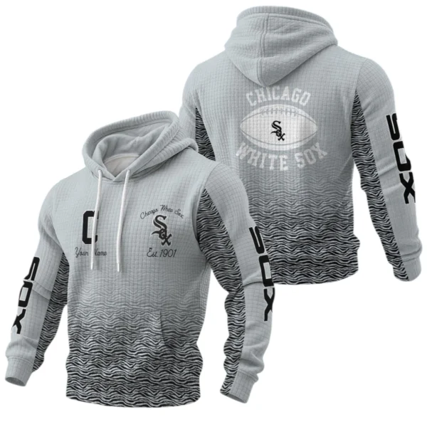 Chicago White Sox Waffle Pullover Hoodie Limited Custom Your Name