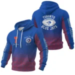 Toronto Blue Jays Waffle Pullover Hoodie Custom Your Name