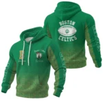 Boston Celtics Pullover Hoodie Waffle Knit Personalize Name Limited