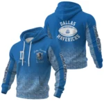 Dallas Mavericks Pullover Hoodie Waffle Knit Personalize Name Limited