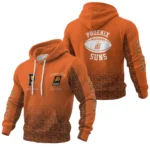 Phoenix Suns Pullover Hoodie Waffle Knit Personalize Name Limited