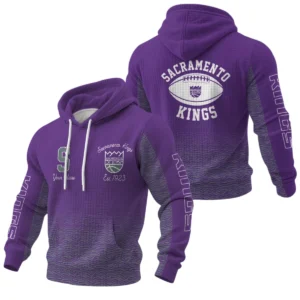 Sacramento Kings Pullover Hoodie Waffle Knit Personalize Name Limited
