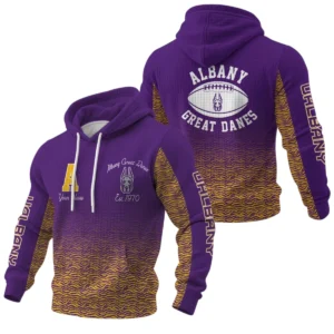 Albany Great Danes Pullover Hoodie Waffle Knit 2027 Personalize Name