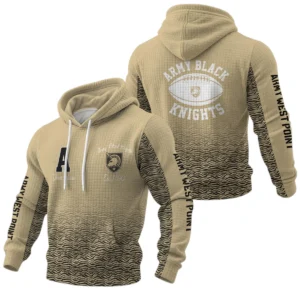 Army Black Knights Pullover Hoodie Waffle Knit 2027 Personalize Name