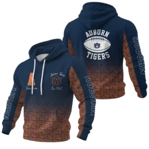 Auburn Tigers Pullover Hoodie Waffle Knit 2027 Personalize Name
