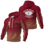 Boston College Eagles Pullover Hoodie Waffle Knit 2027 Personalize Name