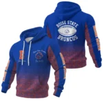 Boise State Broncos Pullover Hoodie Waffle Knit 2027 Personalize Name