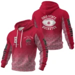 Ohio State Buckeyes Pullover Hoodie Waffle Knit 2027 Personalize Name