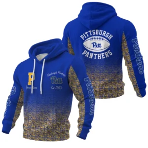 Pittsburgh Panthers Pullover Hoodie Waffle Knit 2027 Personalize Name
