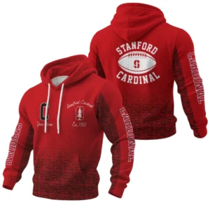Stanford Cardinal Pullover Hoodie Waffle Knit 2027 Personalize Name