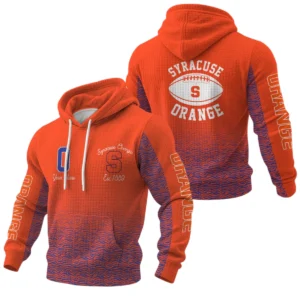 Syracuse Orange Pullover Hoodie Waffle Knit 2027 Personalize Name