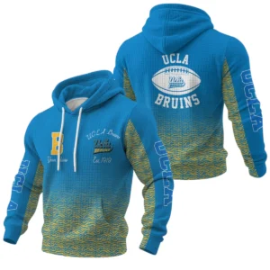 UCLA Bruins Pullover Hoodie Waffle Knit 2027 Personalize Name