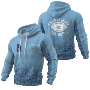 North Carolina Tar Heels Pullover Hoodie Waffle Knit 2027 Personalize Name