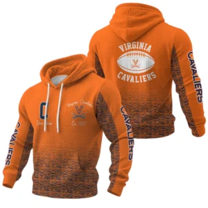 Virginia Cavaliers Pullover Hoodie Waffle Knit 2027 Personalize Name