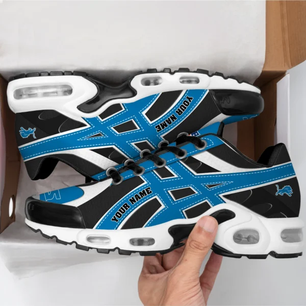Detroit Lions Air Max Plus Shoes Limited For Fans Unisex Personalized Name